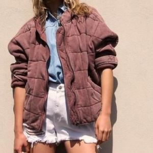 Free People Dolman Quilted Jacket